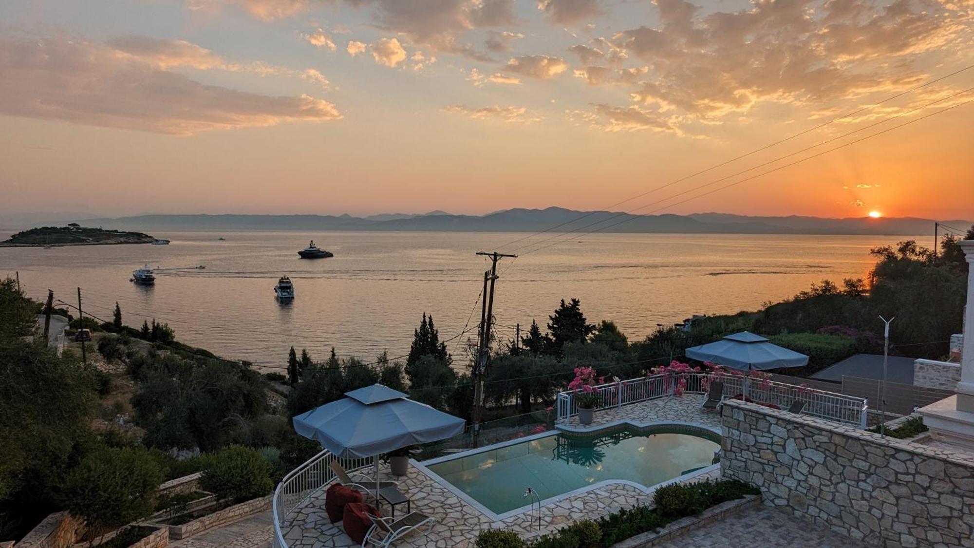 Villa Avgerini Paxos Gaios Chambre photo
