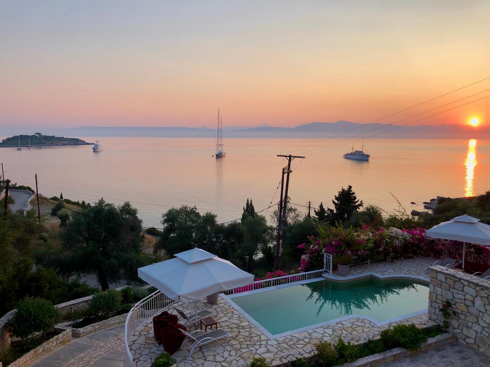 Villa Avgerini Paxos Gaios Chambre photo